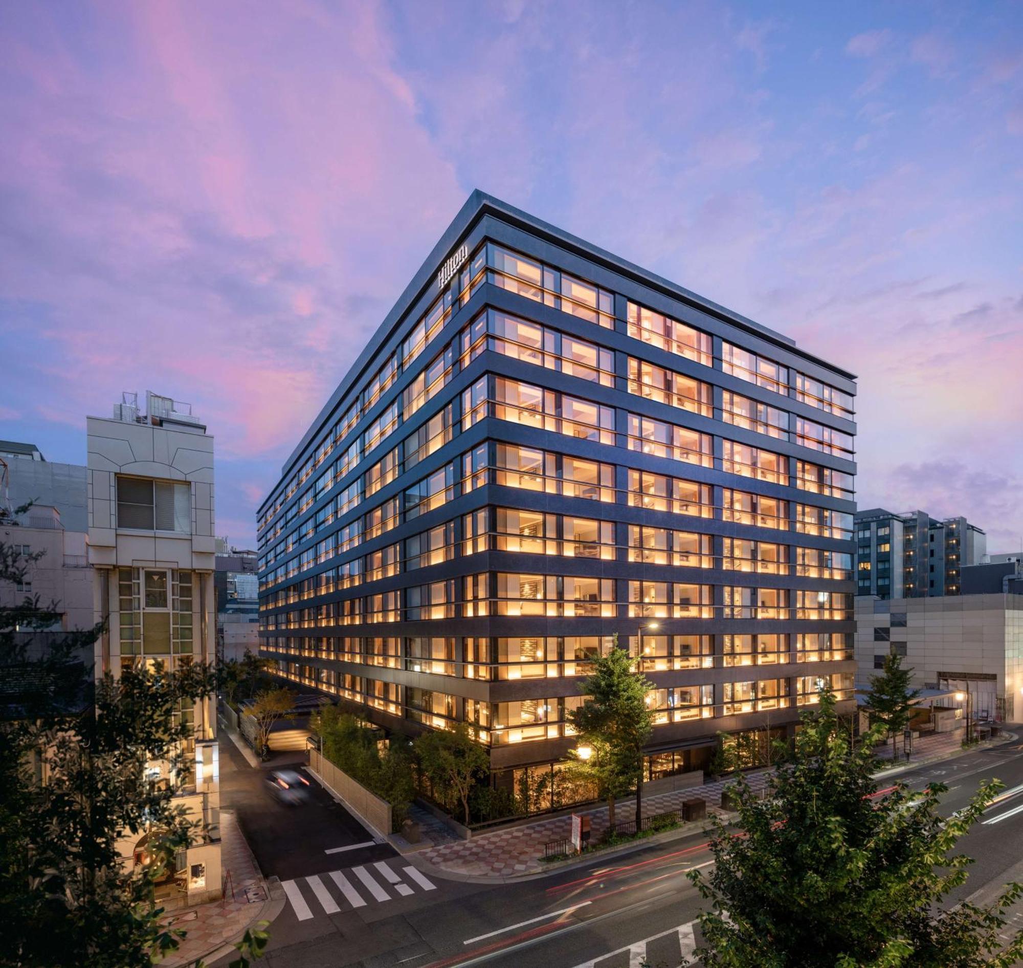 Hilton Kyoto Hotel Exterior foto